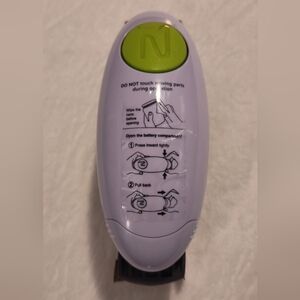 Purple and Green Electric Device